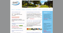 Desktop Screenshot of oegpo.at